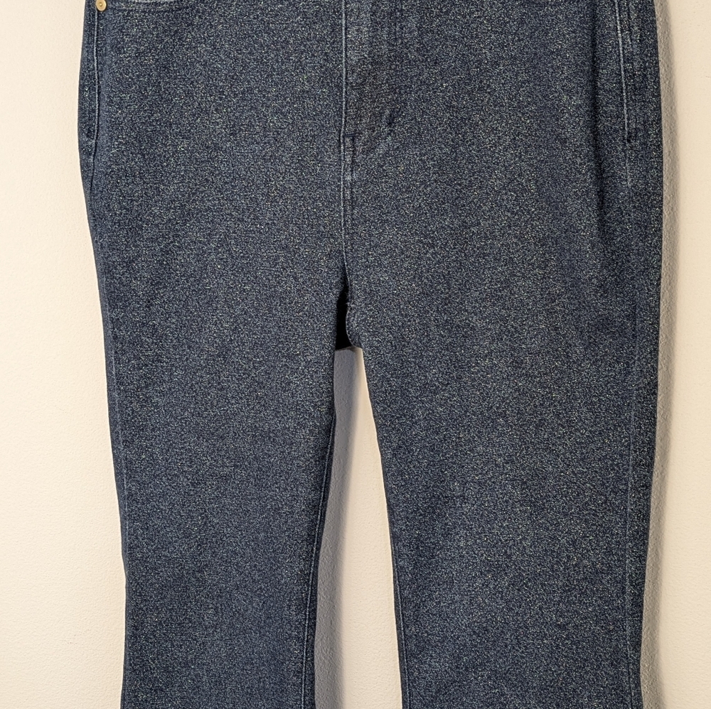 Judy Blue Feeling Glamorous Sparkle Flare Jeans Vintage 90's Y2K Hippie Sz 9/29 - Picture 10 of 16